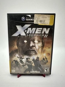 X-Men Legends II: Rise of Apocalypse (GameCube, 2005) CIB Damaged Disc getestet - Bild 1 von 8