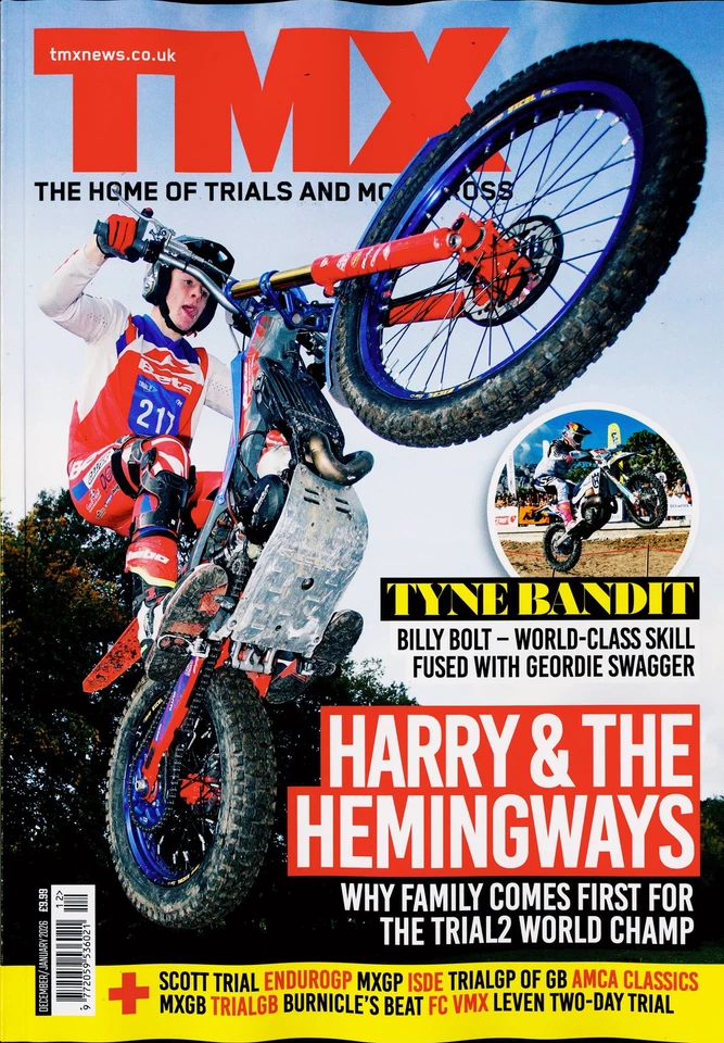 TMX HOME TRIALS MOTOCROSS MAGAZINE DEC 25 - Image 1 of 1