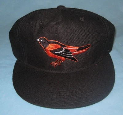Vintage Pre 1992 New Era MLB Diamond Collection Baltimore Orioles Hat Cap 6 3/4 - Image 1 of 4