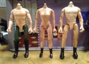 1994 STAR TREK 9" playmates 3 figures BODIES fodder lot 1 - Picture 1 of 1