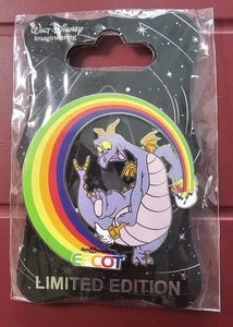 Disney WDI Epcot Center 35th Anniversary Figment Painting Rainbow Pin LE 300 - Bild 1 von 1