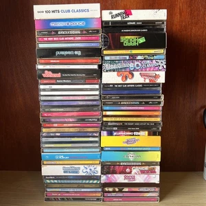 54 x Mixed Dance, Trance, Electronic, Floorfillers CD Album Compilation Job Lot - Imagen 1 de 7