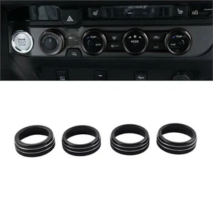 AC Klima Control Ring Knopf Trim Für Toyota Tacoma 2016-2023 2021 - Picture 1 of 13