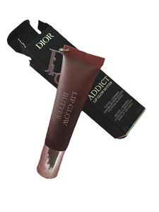 Nuevo Dior Addict 104 Negro Cereza Lip Glow Butter con CD Dije En Caja - Imagen 1 de 2