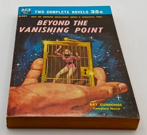 VINTAGE ACE DOUBLE 1958 D-331 CUMMINGS/BULMER VANISH POINT/ZI WHITE PAGES VFN+!! - Picture 1 of 5