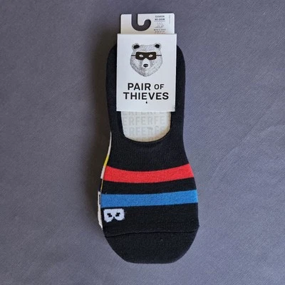 Pair of Thieves Socks Size 6-12 No Show Mens Sport Cushion No Slip 3 Pack  - Image 1 of 4
