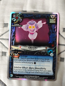 Yu Yu Hakusho TCG CCG R72 Shishi, Cute Devil (Unlimited) Exile FOIL Card