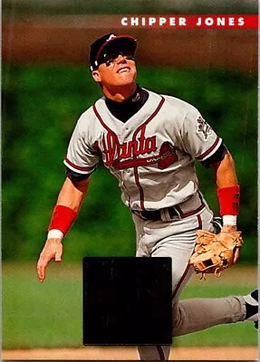 1996 Donruss #437 Chipper Jones Baseball card 10M - Image 1 of 2