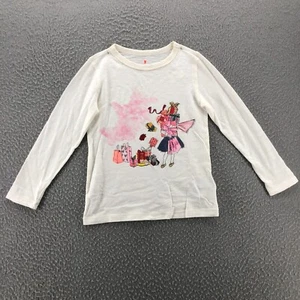 J. Crew Crewcuts Girls T Shirt BD068 X- Small 4-5 XS Factory Holiday Gifts - Picture 1 of 10