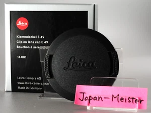 New Leica Protection Front Lens Cap 14001 E49 49mm for Elmarit-M 28mm F/2.8 - Picture 1 of 12