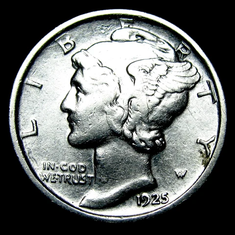 1925-D Mercury Dime Silver --- Nice Coin --- #ZZ292 Cover