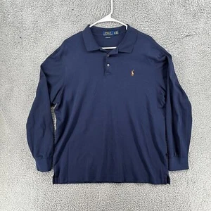 Polo by Ralph Lauren Classic Fit Soft Cotton Long Sleeve Polo Men's Sz  XL - Picture 1 of 3
