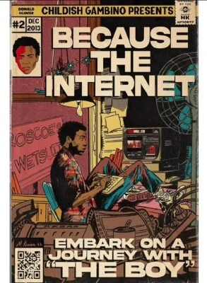 DC HOMEDECOR Poster Childish Gambino Because The Internet Album Cover Poster, gift for fans