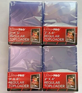 (100) ULTRA PRO 3x4 Card Top Loader - (4 Packungen à 25) TOP LOAD KARTENHALTER NEU - Bild 1 von 1