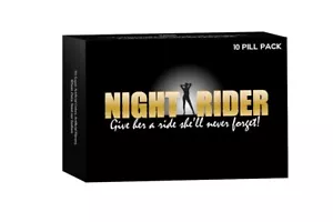 NIGHT RIDER - 72 Hour Performance, Endurance Enhancement that Delivers!(10 Pack) - Picture 1 of 4