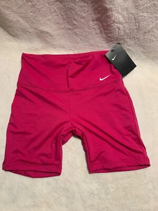 Nike Women’s 6 Inch Chlorine Resistant Essential Kick Swim Short Fireberry Small - Picture 1 of 9