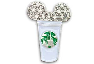 Epcot Castle Coffee Cup Pin, Disney pins - Bild 1 von 3