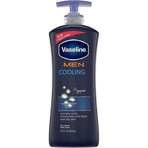 Vaseline Men Cooling Moisture Body Lotion For Men 600 ml