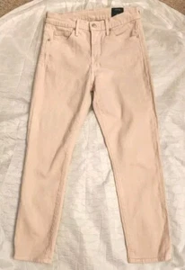 Vince Women's High Rise Skinny Crop Jeans Light Pink Size 26 **Defect"" - Picture 1 of 5