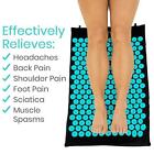 Yoga Acupressure Mat Pillow Set   Points Mats Pain Stress Relief