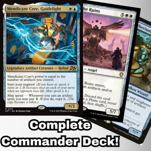 MTG Commander EDH Deck Mendicant Core, Guidelight 100 Magic Cards Custom Azorius - Picture 1 of 11