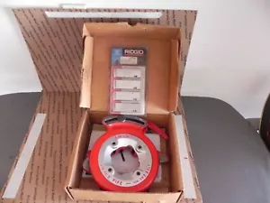 Ridgid 815 self opining die head with NEW 1/2 - 3/4" NPT stainless steel dies - Picture 1 of 7