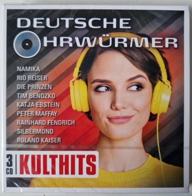 Deutsche Ohrwürmer, Schlager Sammlung auf 3 Cd's, Nena, Falca, Forster, NEU/OVP - Bild 1 von 2