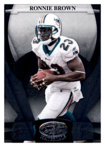 2008 Certified Ronnie Brown NFL Base Card PWE Set Break Dolphins #73 - Imagen 1 de 2