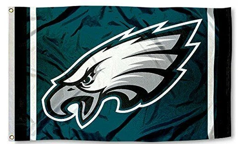 Philadelphia Eagles Flag ~ Large 3'X5' ~ Sports NFL Banner ~ FREE SHIPPING Cover