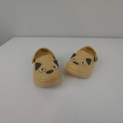 Zuecos/deslizables Capelli para niños pequeños 4,5 bronceados/marrones perro Foto 1 de 4