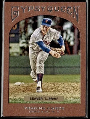 L36,464 -  2011 Topps Gypsy Queen Framed Paper #74 Tom Seaver /999 - Image 1 of 2