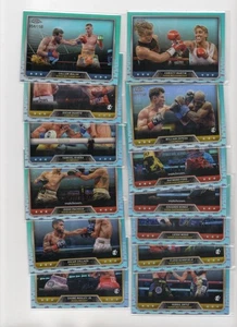 (13) 2024 Topps Chrome Boxing TEAL REFRACTOR LOT /150 Zepeda Ford Ortiz Mosley + - Picture 1 of 1