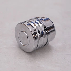 Chrome Aluminum Volume Knob for Corvette C8 2020~2025 Center Console Replacement - Picture 1 of 14