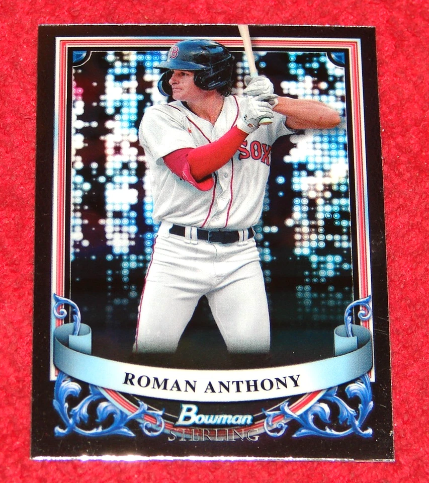 ROMAN ANTHONY RED SOX 2024 BOWMAN STERLING PROSPECTS #BSP34 (KS-241) - Image 1 of 1