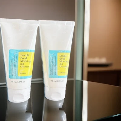 Limpiador en gel Good Morning COSRX bajo pH 5,07 fl oz (paquete de 2) - nuevo y sellado - caducado Foto 1 de 2