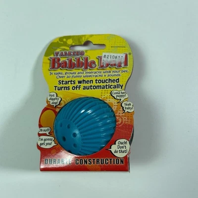 Pet Qwerks Blinky Babble Ball Interactive Dog Toy, Flashes & Talks When Touched - Image 1 of 4