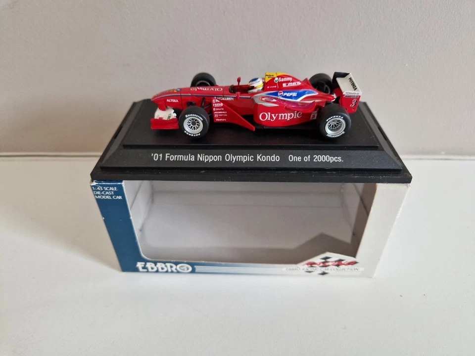 Ebbro 1/43 Formula Nippon - Team Olympic Kondo - K. Kaneishi (2001) - 43232 — 第 1/4 张图片