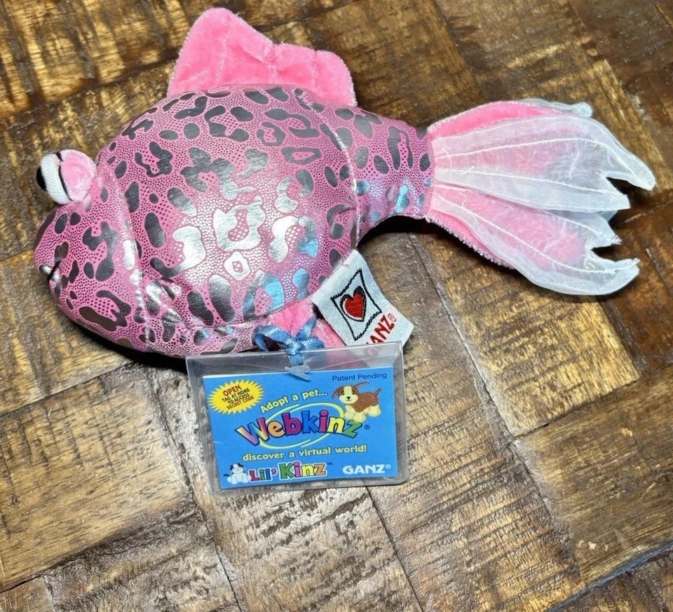 Webkinz Lil' Pink Glitter Fish