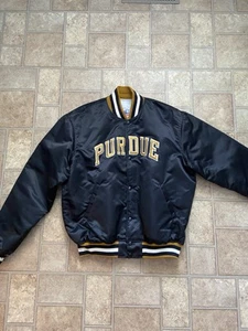 Vintage Rare Purdue Boilermakers Starter Varsity Jacket Coat Size XL Please Read - Picture 1 of 9