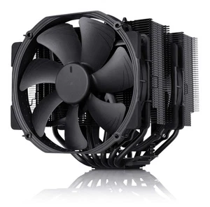 NH-D15 chromax.black Dual-Tower CPU Kühler 140mm Schwarz - Afbeelding 1 van 7