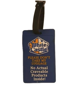 White Castle Luggage Tag (Used By Traveling Execs & Mgmt Traveling 4 Training) - Picture 1 of 2
