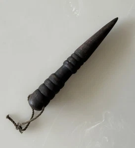 Cuerda Náutica Marítima De Colección Empalme Madera Marlin Spike Fid 9.5" - Imagen 1 de 9