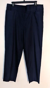 Alfred Dunner Women's Classic Allure Modern Fit Super Stretch , Navy, Size 14 - Picture 1 of 8