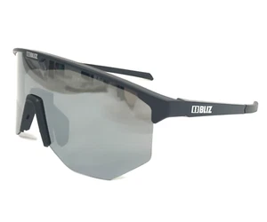 Bliz Sunglasses HERO 52210-10 OZB7010-03 Matte Black with Smoke & Silver Mirror - Picture 1 of 11