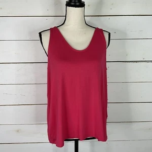 Nueva camiseta sin mangas Ideology cuello flamenco rosa para mujer XXL - Imagen 1 de 6