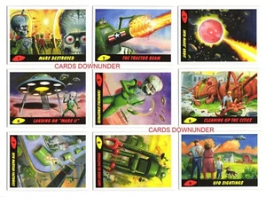 2017 TOPPS MARS ATTACKS THE REVENGE 110 Card Set - 55 Base + 55 Pencil Art + Box - Picture 1 of 5