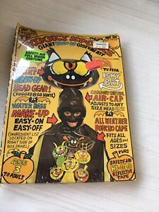 Sealed 1979 NOS Kooky Spooks Halloween Costume Giant Blow-Up Bat New