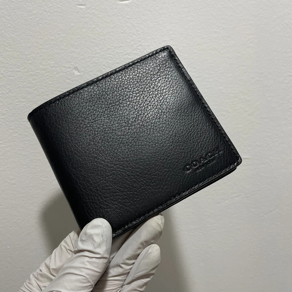 Billeteras Hombre Cartera De Tres Pliegues Coach Sonoma, Cartera