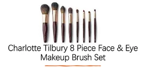 charlotte tilbury 8 Pcs Face & Eye Brush set - Picture 1 of 14