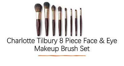 Charlotte Tilbury Juego de 8 cepillos faciales y de ojos Foto 1 de 4